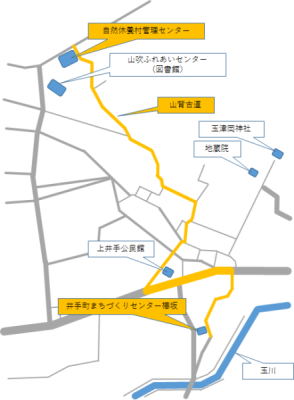 時代絵巻ルート図(予定)