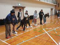 中学生交流会・ボッチャ1