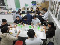 中学生交流会・ワッフル3