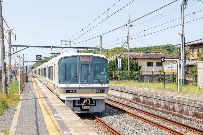 玉水駅の電車